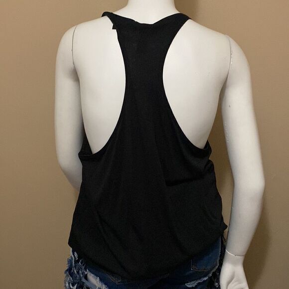 NWT Adidas Floral Ess Black Tank - Size 2XL - Picture 8 of 8